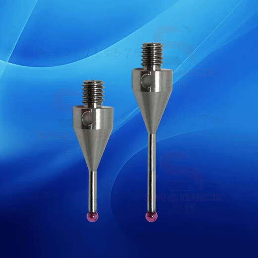 XMSJ雷尼绍三坐标测针三次元红宝石1.0/1.5/2.0/3.0球M2探针M4定制 3882宝石M2*2.0*20