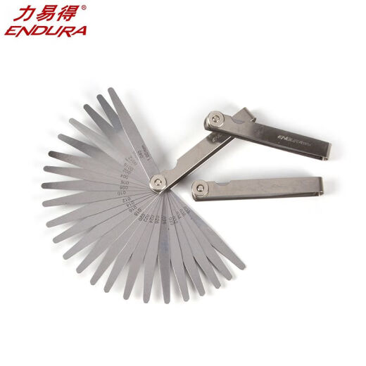 BEYZK力易得23件套塞尺E9734 0.02mm0.030.051.00mm塞规E9730 E9734 (0.02-1.0mm)