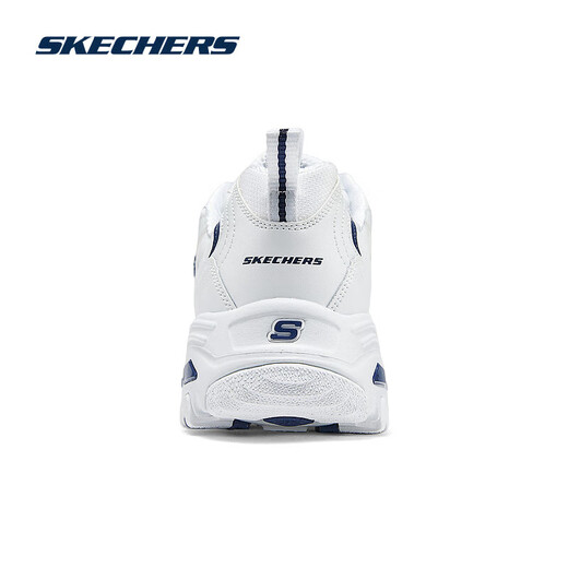 Skecher kleiner weißer Bär atmungsaktives Paar Männer kleine weiße Schuhe erhöhte dicke Sohle vielseitig Retro lässig Daddy Schuhe Sportschuhe Sport Schuhe