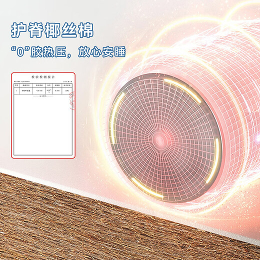 Quanyou Home Children's Mattress Anti-mite and Antibacterial Youth Spine Protector Bonnier Spring Mattress Boys and Girls Mattress