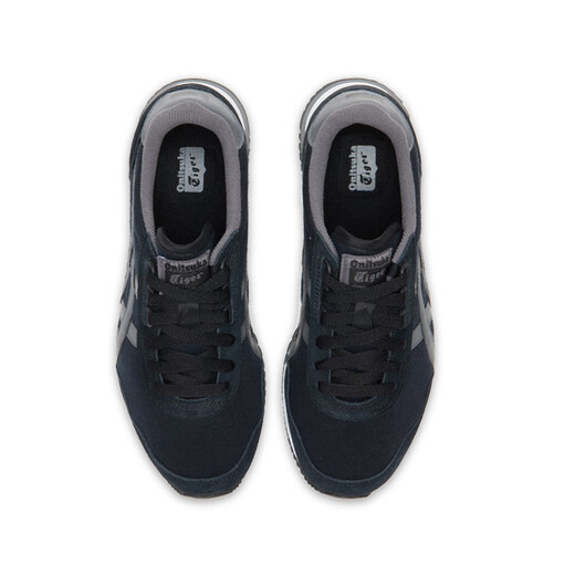 Onitsuka Tiger retro men's and women's shoes low-cut comfortable casual shoes sneakers DUALIO black/grey (1183C315-001) 42.5