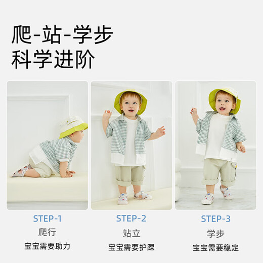 Tylanis summer baby sandals for boys and girls soft sole crawling front shoes white/red/blue size 21
