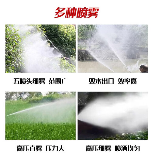 KAILEPU hand push rechargeable sprayer sprayer agricultural disinfection electric machine high pressure sprayer pesticide new fruit tree Honda power 300 liter gasoline 30m 20m 2 spray gun