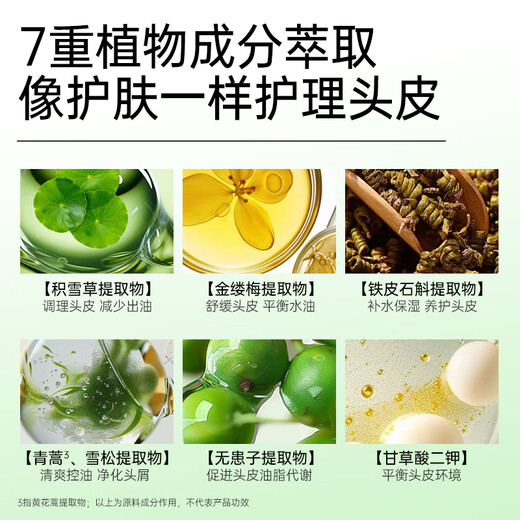 雨洁（RACLEN）洗发水去屑控油头皮护理洗发露茉莉香型400g女男去油蓬松洗发膏