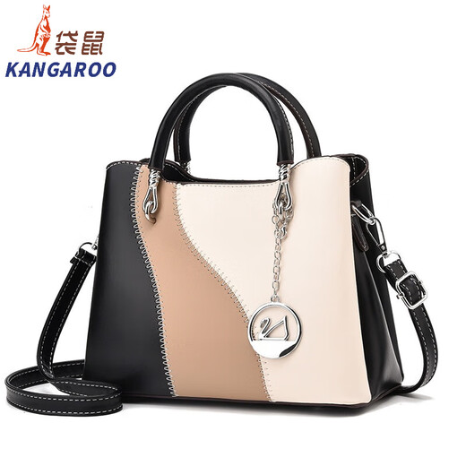 袋鼠（KANGAROO）网红ins感包包女2024新款潮手提包大容量百搭时尚单肩斜挎包 红色