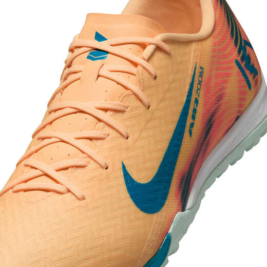 Nike Mercurial Series Mbappe Men's and Women's Low-top TF Football Shoes Spring Frisbee NIKE VAPOR 16 FQ8384 801 Light Melon Orange/Peacock Blue/Igloo Blue 40