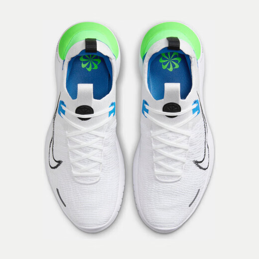 
Nike NIKE running shoes men's cushioning FREE RN FK NEXT sports shoes FB1276-104 white blue green 42