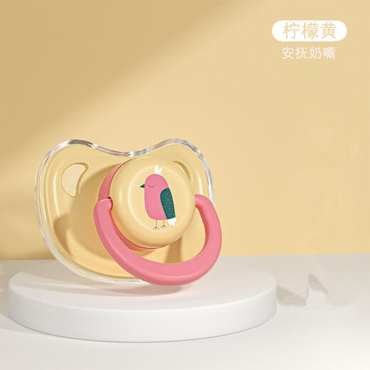 Haiyiduo pet silicone pacifier anti-colic night use flat head simulated breast milk sleeping type cat and dog cartoon pacifier pacifier random color