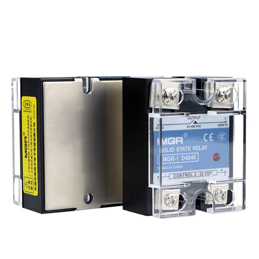 XMSJ适用于单相固态继电器D4840直流控交流SSR-40DA D4825 SSR-25DA D4840直流控交流