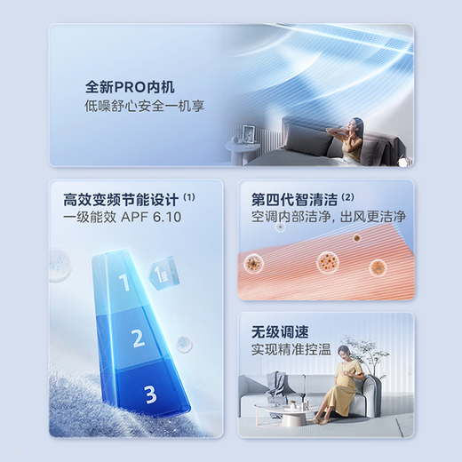 Midea central air conditioning ideal home third generation starlight pro multi-split one to four/one to three/one to five/one to six 4P5P6P commercial household air duct machine full DC frequency conversion 6 HP first class energy efficiency 140 for four Starlight pro