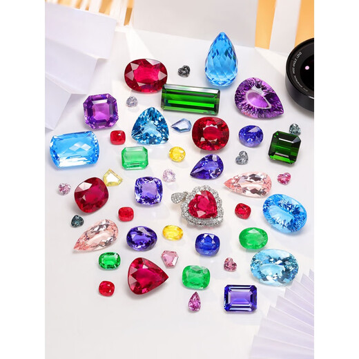 Fat Donglai's same style bare stone natural colored gemstone unburned tsavor tanzanite