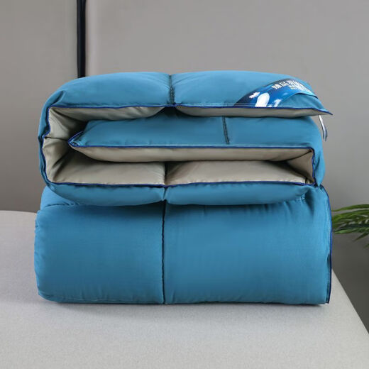
Mercury Series 95 White Goosevelt Quilt Spring and Autumn Quilt Winter Quilt Warm Double Duck Down Quilt Core Thickened 8/*686 Blue + Gray [Passed Quality Inspection] 180x220cm8Jin [Jin equals 0.5 kg] Winter Quilt