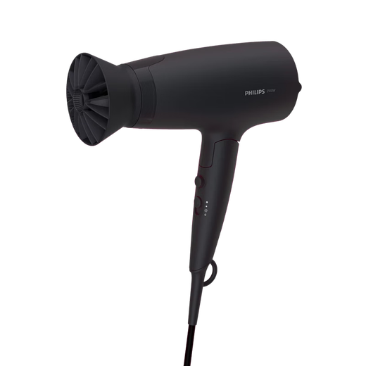 Philips hair dryer vitality small flower tube household 2100W high power hair dryer foldable constant temperature hair care 20 million negative ion hair dryer birthday gift BHD356/45