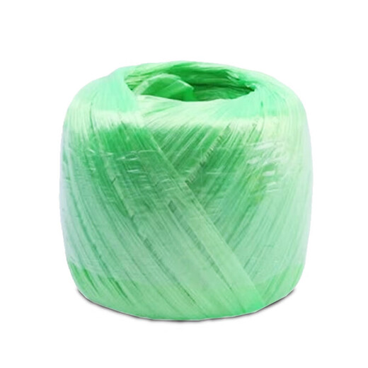 飞尔（FLYER）打包绳 捆扎绳 塑料绳 尼龙打包绳 草球绳 绿色 150g/卷 长约210m