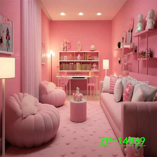 TMJD MISSINS Style Photo Hintergrund Hängende Stoff Neues Internet Promi Live-Hintergrundtuch D dreidimensionaler Ins Stil einfach und warm Live Broadcast Room White ZP-15862 (Haken) 2.5x2,5m