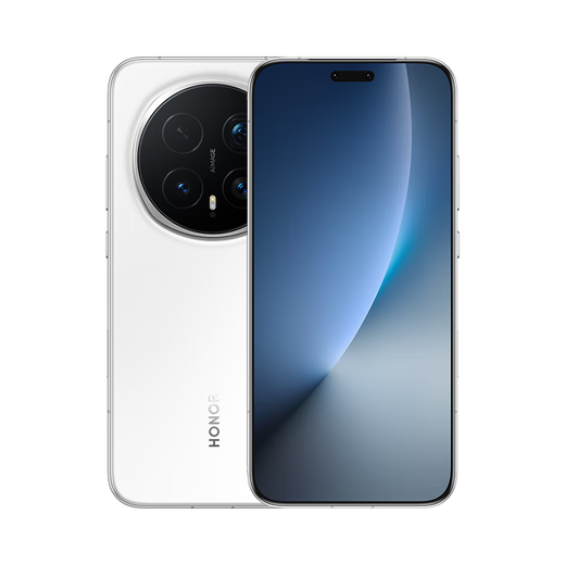 Honor Magic8 YOYO Smart Body Super Night Telephoto Fifth Generation Snapdragon 8 Extreme Edition New Generation Qinghai Lake Battery Flagship Mobile Phone Snowy White 12GB+512GB Official Standard Configuration