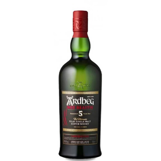 雅柏（Ardbeg）5年 阿贝小怪兽 苏格兰艾雷岛威士忌 700ml 47.4度 进口洋酒