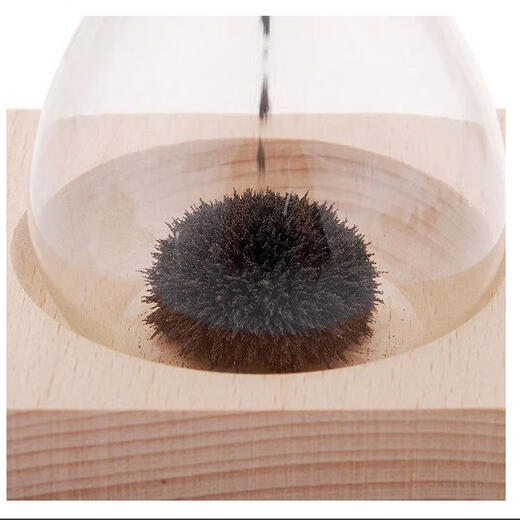 Magnetische Topf-kreative Sanduhr, kreativer Holzsockel, magnetische Sanduhr-Ornament, 5-Farben-Magnet, Studentengeschenk, Sanduhr-Ornament, 13555 cm