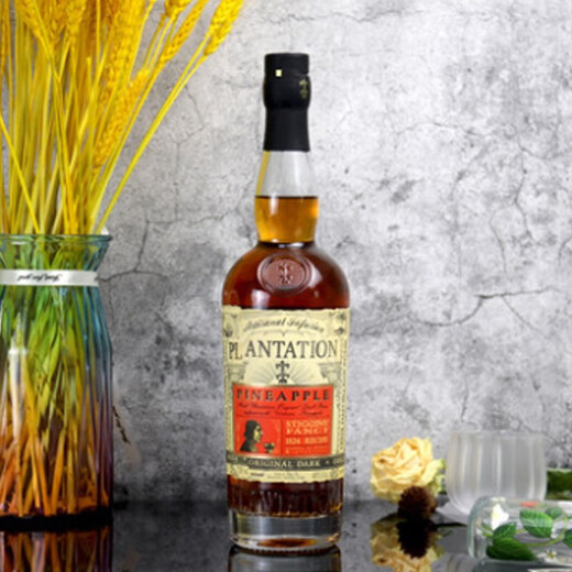 蔗园（Plantation）【正品行货】加勒比精选朗姆酒洋酒莫吉托调酒基酒 蔗园菠萝味朗姆酒