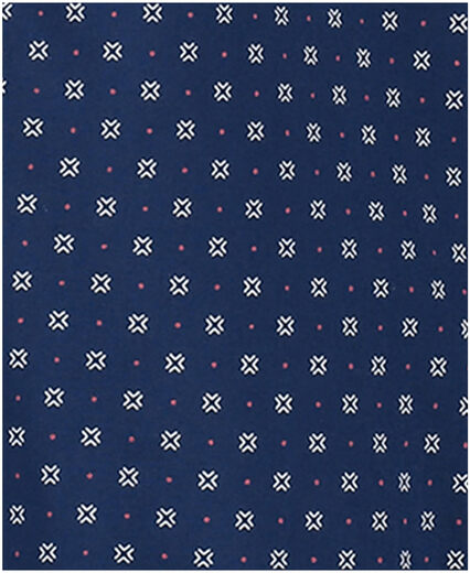 IZOD Boys Long Sleeve Plaid Shirt Casual Versatile Pocket Style Navy Print 14-16