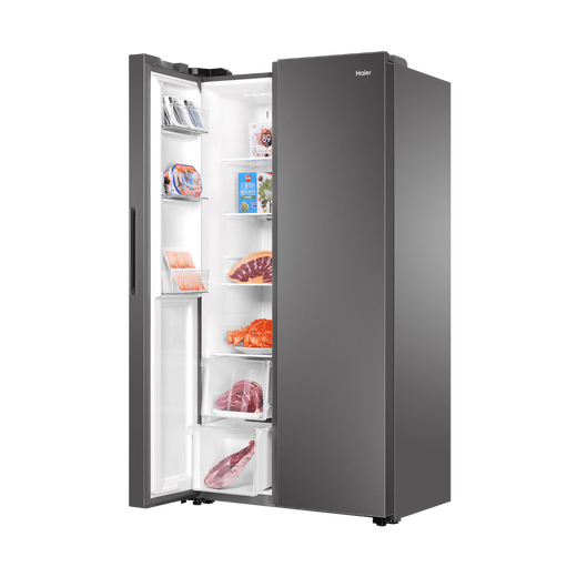 Haier (Haier) 538L side-by-side refrigerator frequency conversion 1 level 90 door hovering DEO odor purification sterilization large capacity BCD-538WGHSSEDBK national subsidy