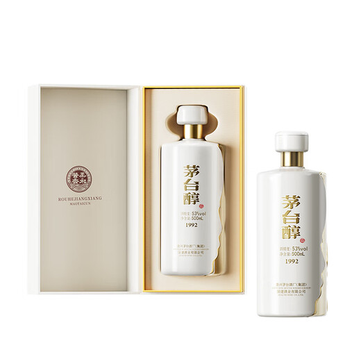 茅台（MOUTAI）茅台集团 茅台醇1992 酱香型 53度 500ml 单瓶 新老包装随机