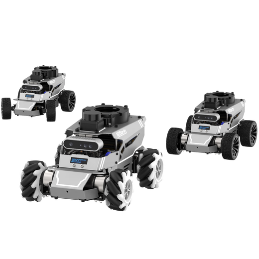 Huaner ROS2 robot ROSOrin multi-modal AI large model 3D depth vision SLAM mapping navigation voice interaction Jetson nano Raspberry Pi smart car three-in-one chassis standard version Jetson Nano (4G)