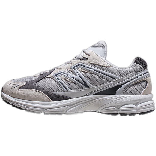 骆驼（CAMEL）[追寻1.0]慢跑鞋男山野版密网复古运动跑步鞋女 7051C，泥沙灰/石板灰，男 【反绒+密网】 42