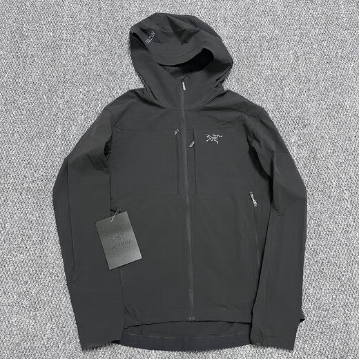 始祖鸟（ARC'TERYX）Arcteryx Gamma Lightweight纯色软壳轻薄户外夹克外套X9196/7741 黑色/BLACK M (140-160斤)