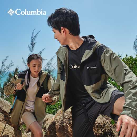 Columbia张婧仪户外装备邓刚同款哥伦比亚情侣防泼水UPF50防晒衣XE9226 397 XE3394 男女同款 XL(185/104A)