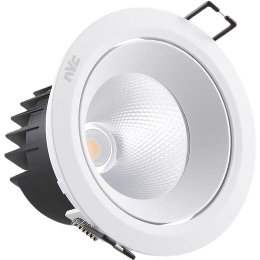 Les Lighting Les LED spotlight COB recessed ceiling lamp high power 1502 1503 1504 1506 1507 spotlight Les 1504-12W opening 9.5cm white light 5700K