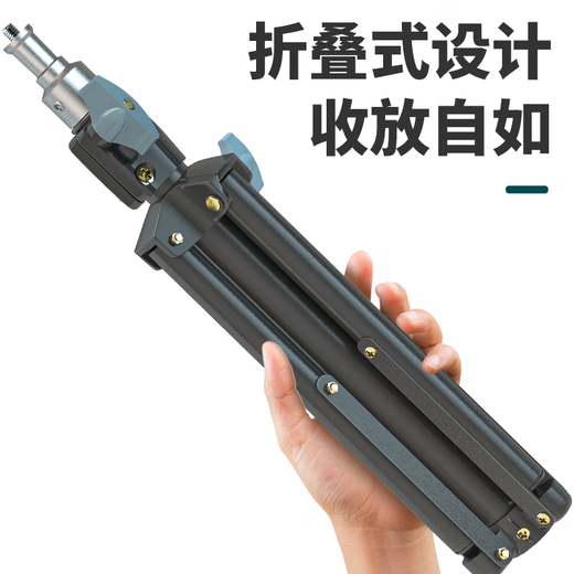 Shimingtong surveillance camera camera floor stand indoor and outdoor extended telescopic thermometer movable tripod Hikvision Dahua camera extension rod