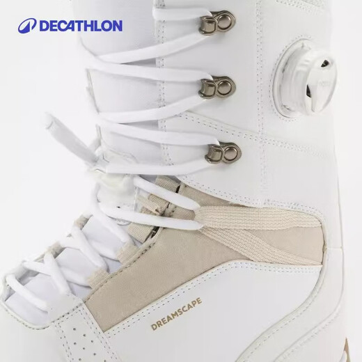 Decathlon (DECATHLON) snowshoes veneer winter outdoor sports snowshoes adult ski shoes for men and women couples Enzone 500 women's white 36