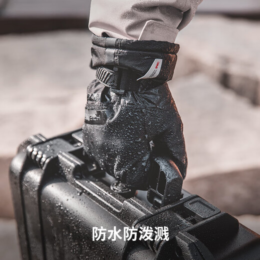 PGYTECH Dandelion Photography Gloves for outdoor special autumn and winter windproof and cold protection graphene heating plus velvet touch screen finger-exposed cycling ski gloves Master version M code