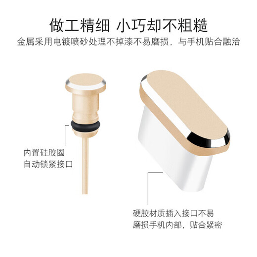 Rigorous Suitable for Type-C mobile phone charging port Honor 90gt dust plug IQOO Neo9Pro dust plug VIVO S18 Type-C silicone charging plug transparent 5 pack OnePlus 12/12Pro/ACE3/3Pro