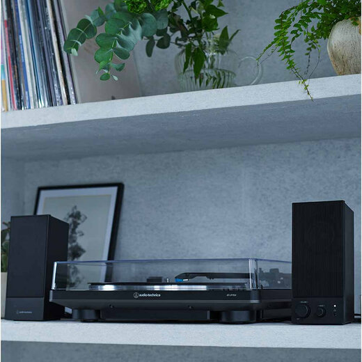 Audio-technica Audio-technica AT-LP70X vinyl record player LP vinyl record player retro fever gramophone record player black/grey record player (BG)