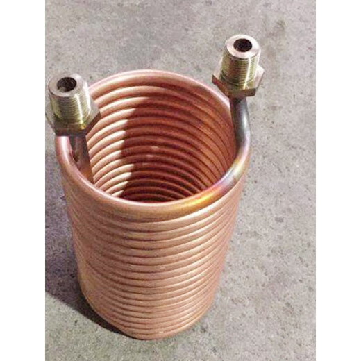 Copper coil custom non-standard spiral spring copper tube cooling cycle condensation pipe steam chiller heat exchanger 16*1