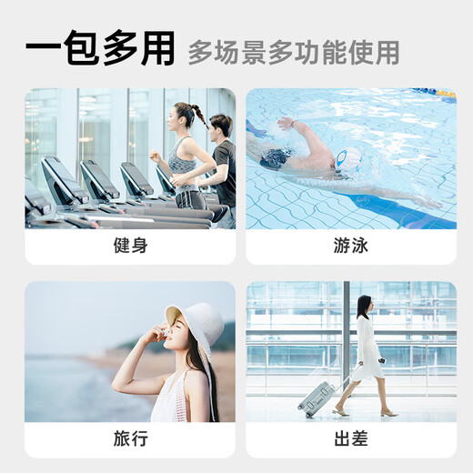 Nolan Sendi travel toiletry bag swimming bag dry and wet separation beach bag cosmetic bag storage bag N560 large size