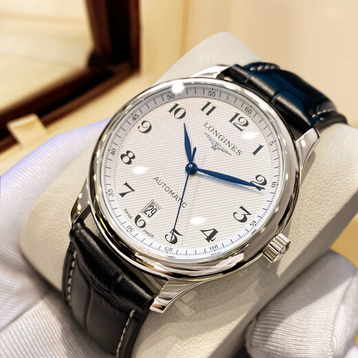 Longines (LONGIN) second-hand 99 new famous craftsman series large dial men's watch automatic mechanical watch Swiss imported watch brand top ten watches 38.5mm white dial single calendar L2.628.4.78.3