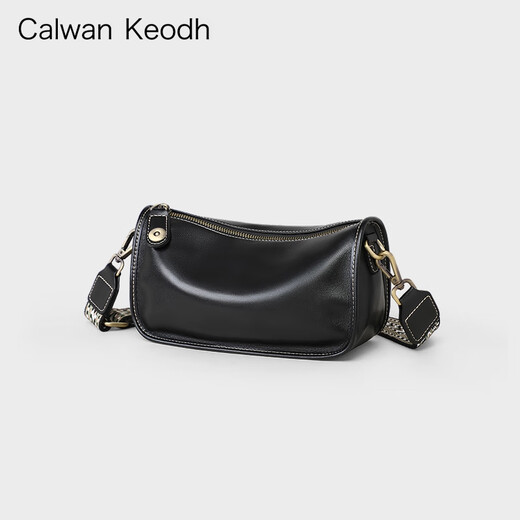 Calwan Keodh Offizielle Website Bag Damenbeutel New Crossbody Tasche Frühlings- und Sommer kleine Tasche Kissenbeutel Geburtstagsgeschenk für Freundin Frau [Schwarz] Leichte Luxus Nische vielseitige Pendlertasche