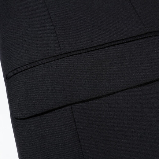 Romon (Romon) Anzug Herrengeschäft formeller Anzug Single Slim Anzug Jacke Bester Groomsman Hochzeitskleid Schwarz 4xl
