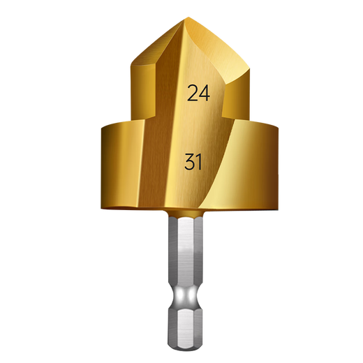 Aoben ppr mouth drill bit water pipe special reamer hexagonal hot melt pipe repair artifact mouth lift PPR mouth drill 20+25+32