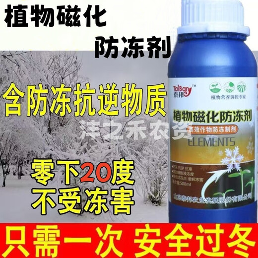 Imported plant antifreeze liquid antifreeze plant antifreeze melons, fruits and vegetable seedlings antifreeze safe winter antifreeze no frost damage antifreeze 500g* bottle cold resistance + fertilizer supplement to increase production