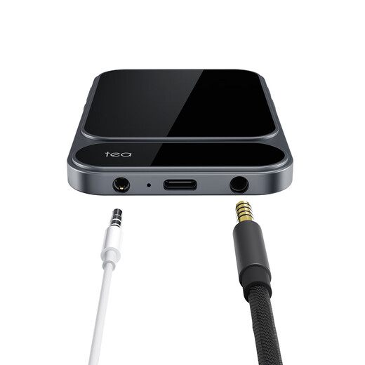 Khadas Tea Pro Ultra Portable Decoding Headphone Amplifier Magnetic Slim Suitable for iPhone and Android Wireless Hi-Fi Audio Amplifier 4.4/3.5mm Gray Tea Pro,C2L