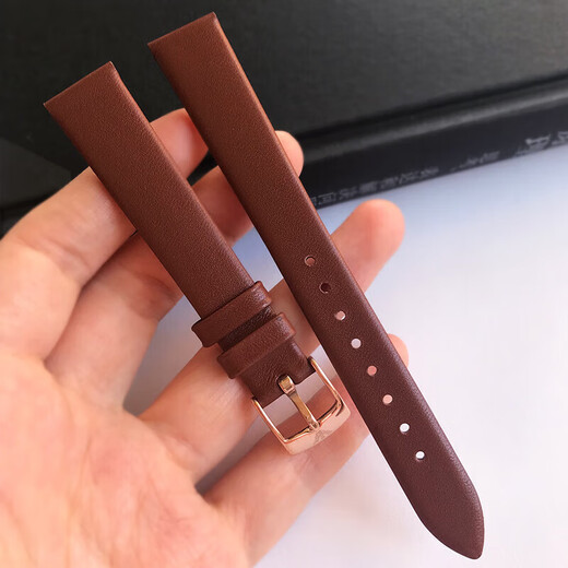 Applicable to Armani original watch ar11149/11148/80028/11302 strap female cowhide original dark blue lizard pattern 14mm
