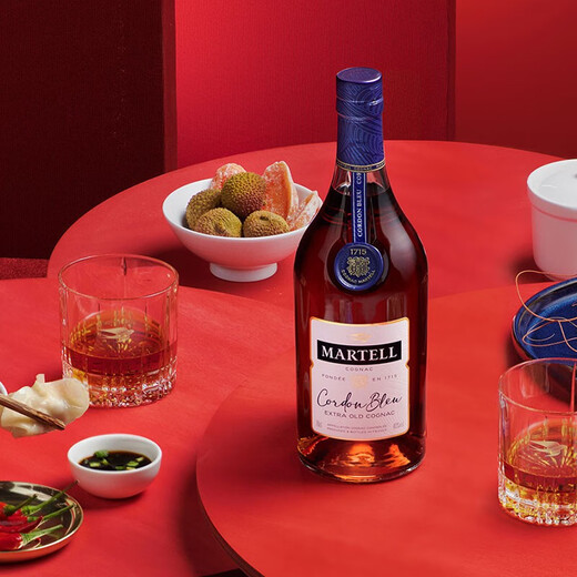 马爹利（Martell）蓝带XO 法国进口 干邑/白兰地 1000ml 
