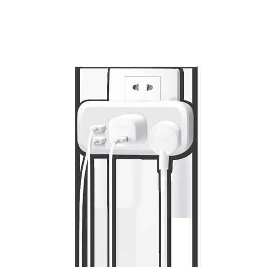 Bull (BULL) Bull BULL Bull Socket Converter Multifunctional Socket Panel Power Plug Converter Wire Board Poly Bull 9733k-Total Control One Turn Six