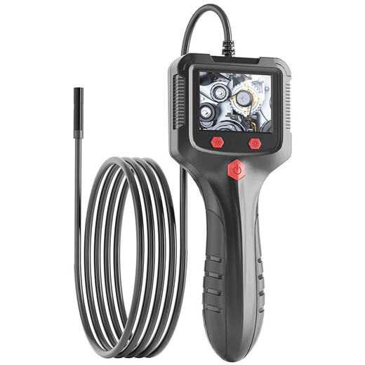 XMSJ mobile phone endoscope industrial-grade high-definition 360-degree camera car maintenance engine cylinder inspection dedicated diameter hard wire 2m