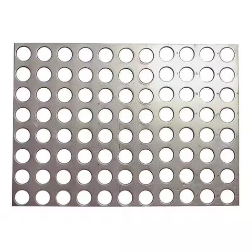 Laiyu custom processing punching mesh stainless steel punching plate steel mesh round hole 1.22*2.44m aperture 3mm thick 1mm