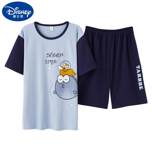 
Disney (Disney) big children's pajamas boys 12-15 years old, thin cotton short-sleeved shorts summer teenagers and junior high school students' home clothes dark gray Q1342 Garfield short-sleeved M size: 140-152CM 60-80Jin [Jin equals 0.5 kg]